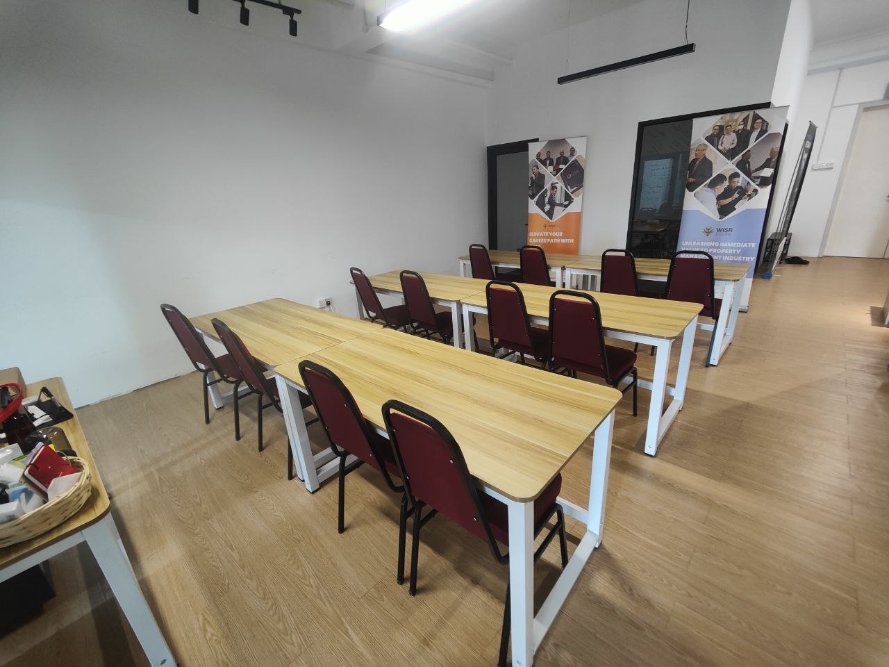 Room 2: Training Hall (14 pax – Classroom Style)
